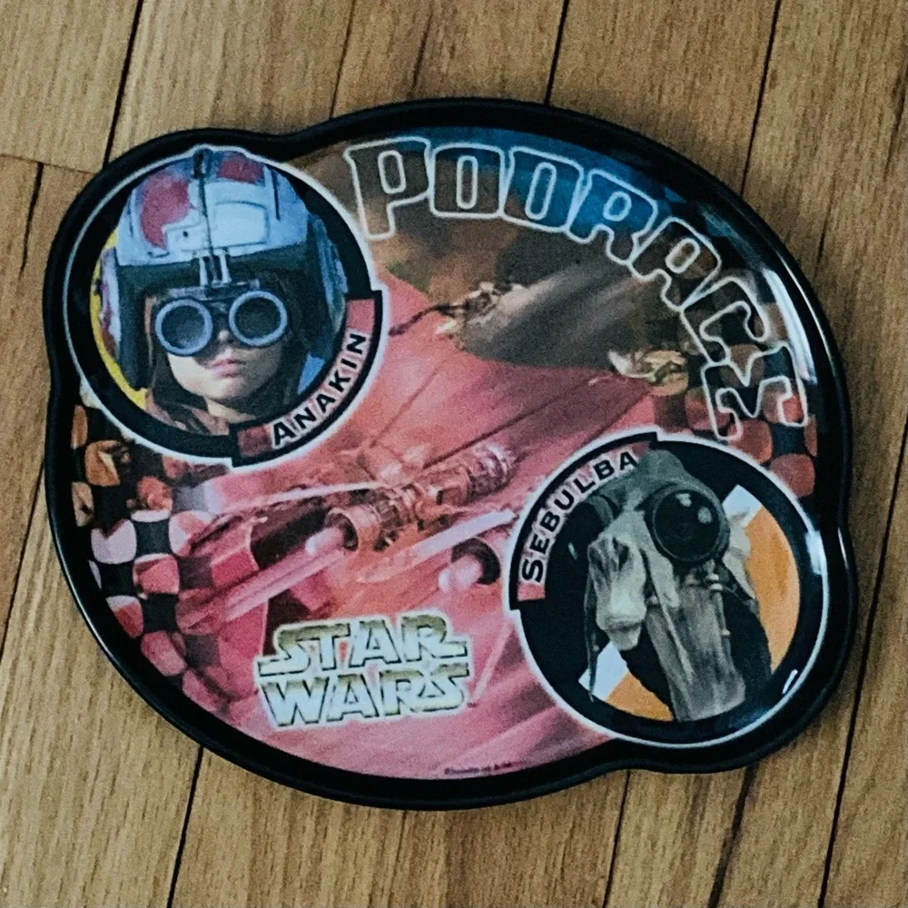 Vintage Childs ‘Star Wars’ Dish “Pod Race Anakin Sebulba”